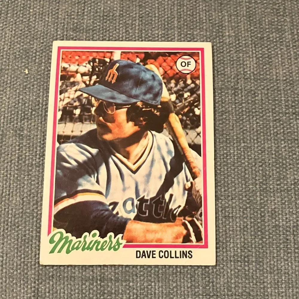 1978 Topps Seattle Mariners Baseball Card Trading Card